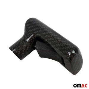 BMW 3 Series E46 Gear Shift Knob - Omac - with Button without Emblem - Carbon - '97-'00